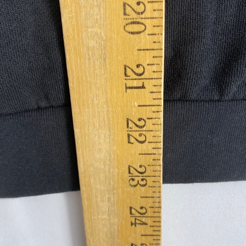Levi's Womens Sz 2X Trendy Logo Pullover Sweatshirt Black Long Sleeves Cropped - Picture 8 of 9
